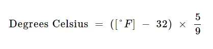 Fahrenheit to Kelvin Formula