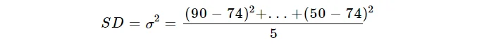 Standard Deviation Calculator