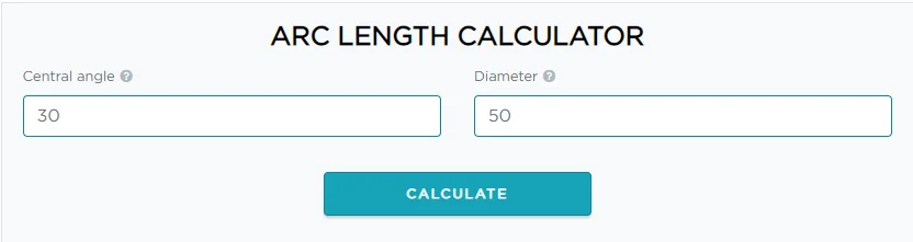 how to use are length calculator