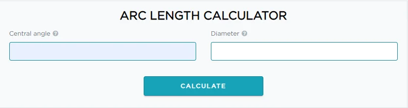 introduction to arc length calculator