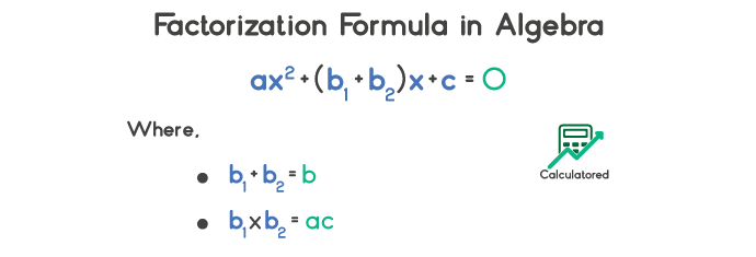 factorization formula