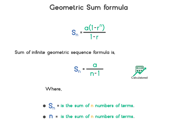 geometric sum formula