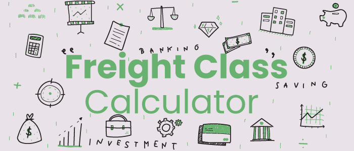 Freight Class Calculator | Best online Shipping Class Calculator