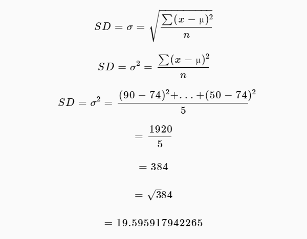 Standard Deviation