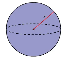 Calculadora de volume de uma esfera